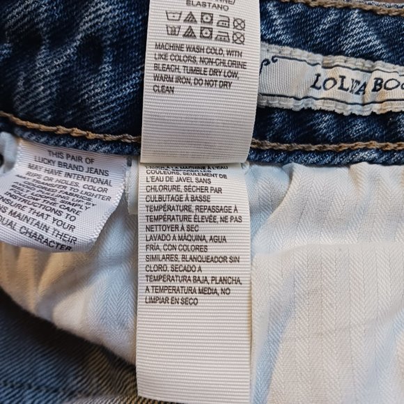 Lucky Brand Lolita Regular Boot Cut Jeans  Size 28 - Picture 10 of 12